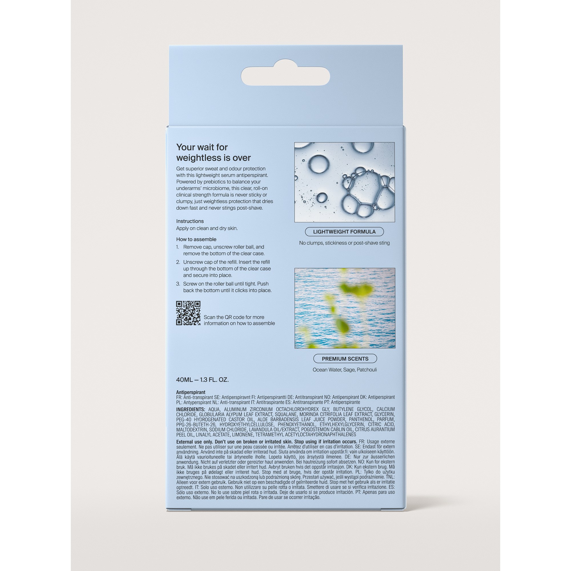 Estrid Refillable Antiperspirant Wave (obrázok 6)
