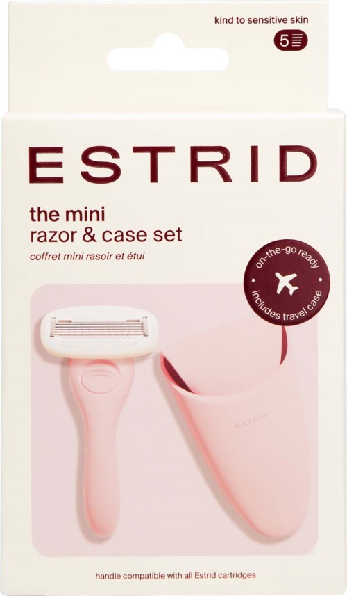 Estrid Mini Razor & Case Set Bloom