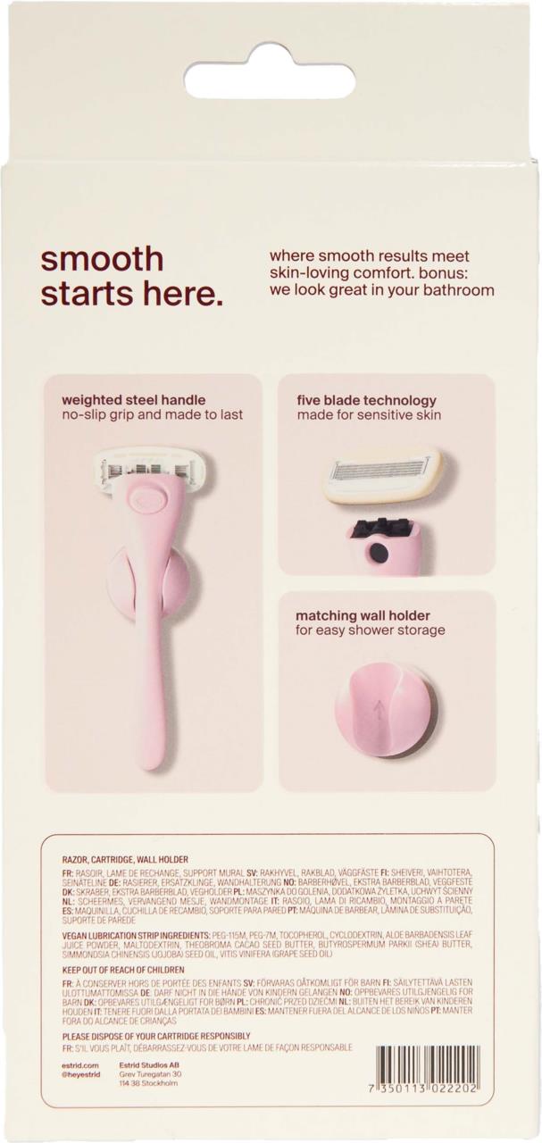 Estrid Razor Box Estrid The Razor Starter Kit Bloom | lyko.com