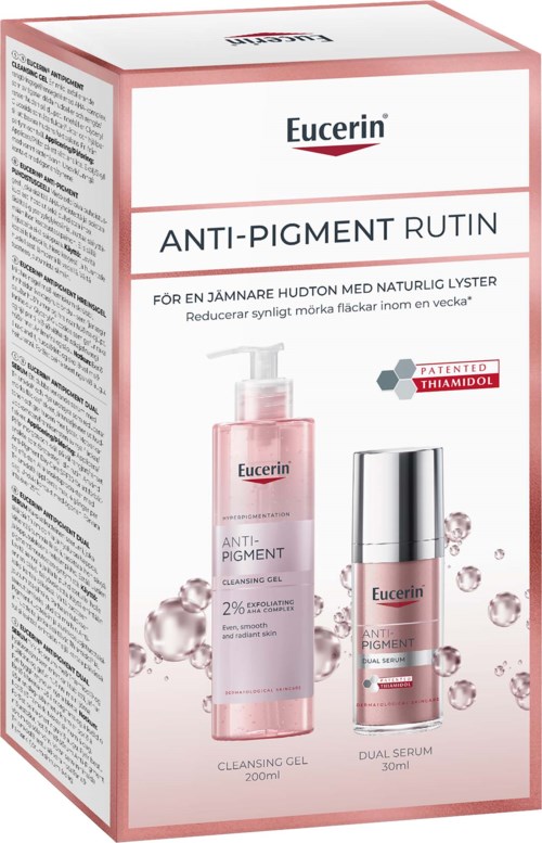 Eucerin Anti-Pigment Cleansing Gel + Dual Serum Gift Set 230 ml