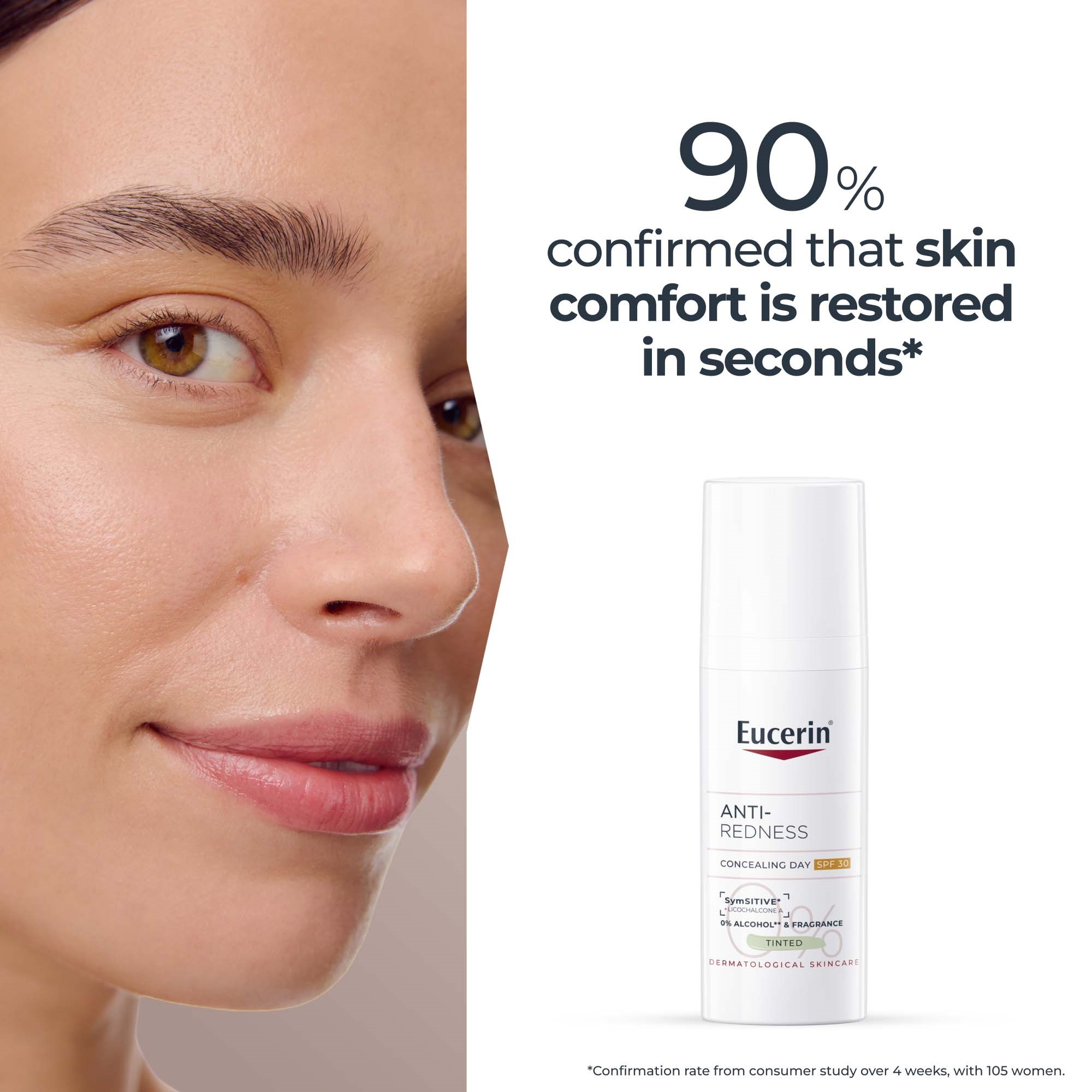 Eucerin AntiRedness Concealing Day Tinted SPF 30 50 ml (obrázok 5)