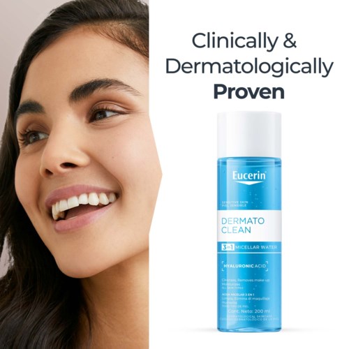 Мицеллярная вода Eucerin Dermatoclean 3 в 1 с гиалуроновой кислотой — фото 5