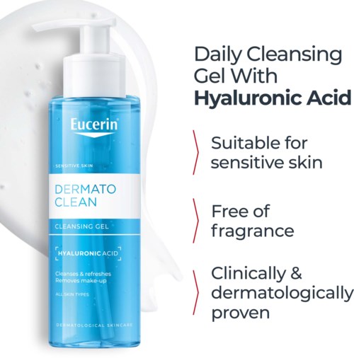 Eucerin Dermatoclean Cleansing Gel 200 ml