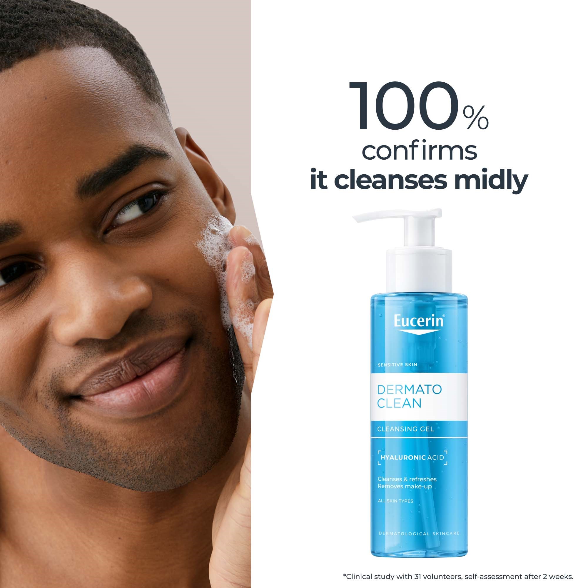 Eucerin Eucerin Dermatoclean Cleansing Gel - żel oczyszczający 200ml 2 (obrázok 4)