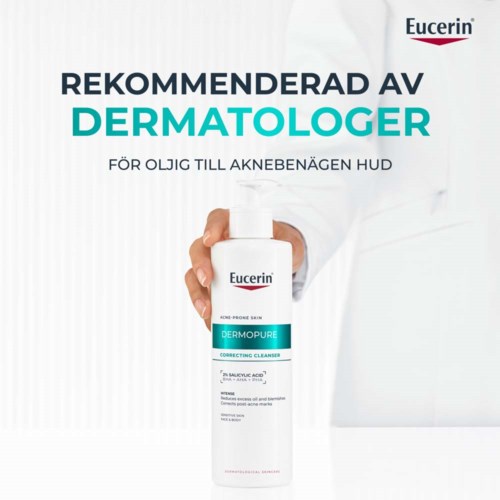 Гель для умывания Eucerin DermoPure Correcting Cleanser для жирной кожи, склонной к акне, 400 мл — фото 7