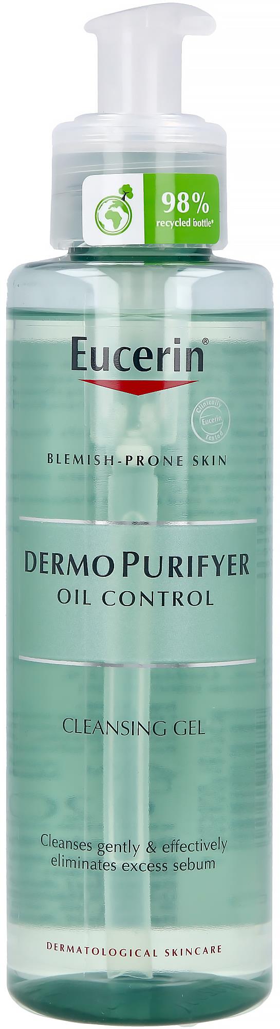 Eucerin DermoPURIFYER Oil Control Cleansing Gel 200 Ml Lyko eucerin-dermopurifyer-oil-control-cleansing-gel-200-ml-lyko