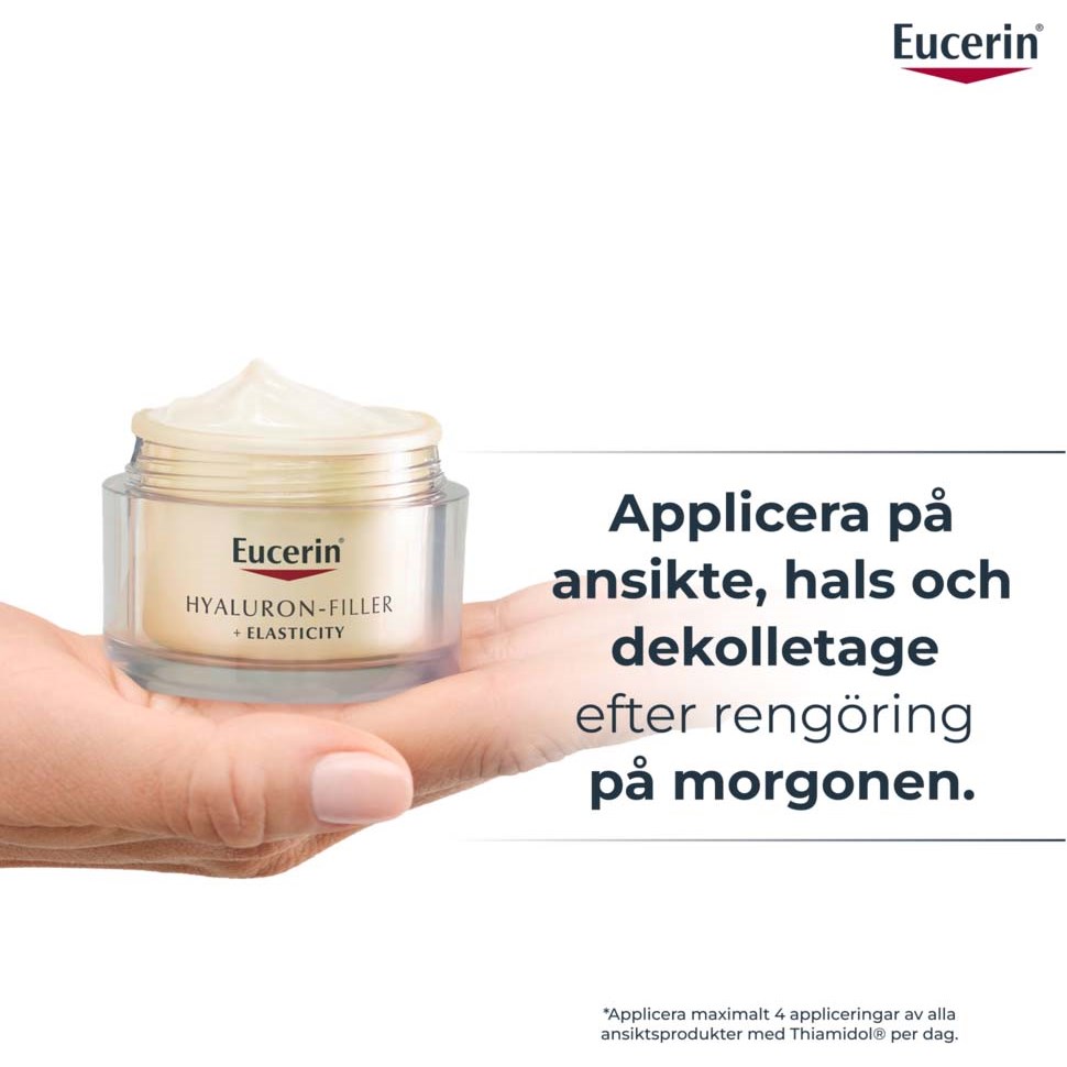 Eucerin Hyaluron-Filler + Elasticity Day Cream SPF30 Refill 50 ml (obrázok 7)