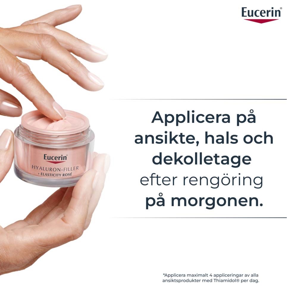 Eucerin Hyaluron-Filler + Elasticity Day Rosé SPF30 Refill 50 ml (obrázok 7)
