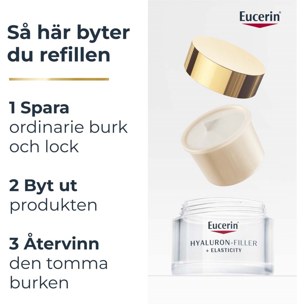 Eucerin Hyaluron-Filler + Elasticity Night Cream Refill 50 ml (obrázok 8)