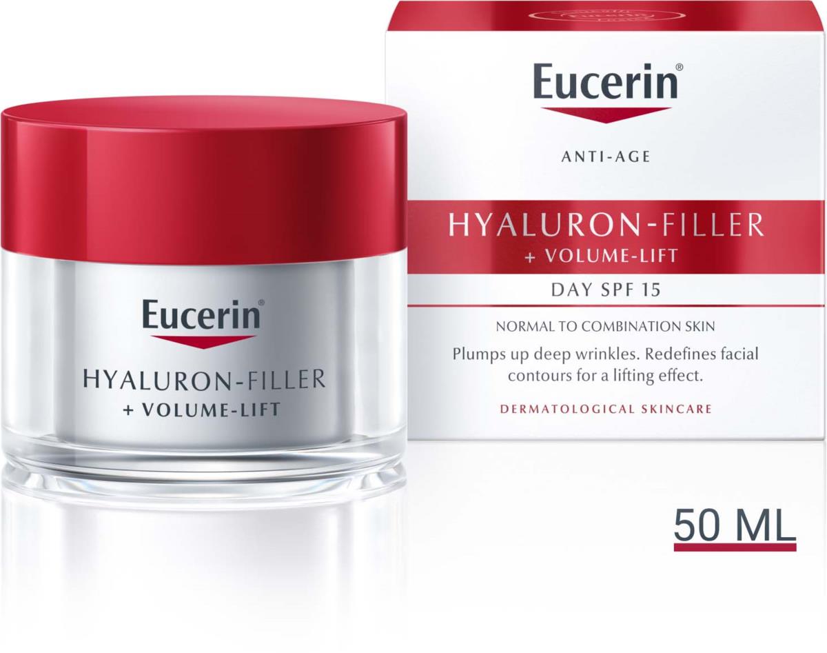 Eucerin Hyaluron-Filler + Volume-Lift Day Cream Normal Skin SPF15 50 ml