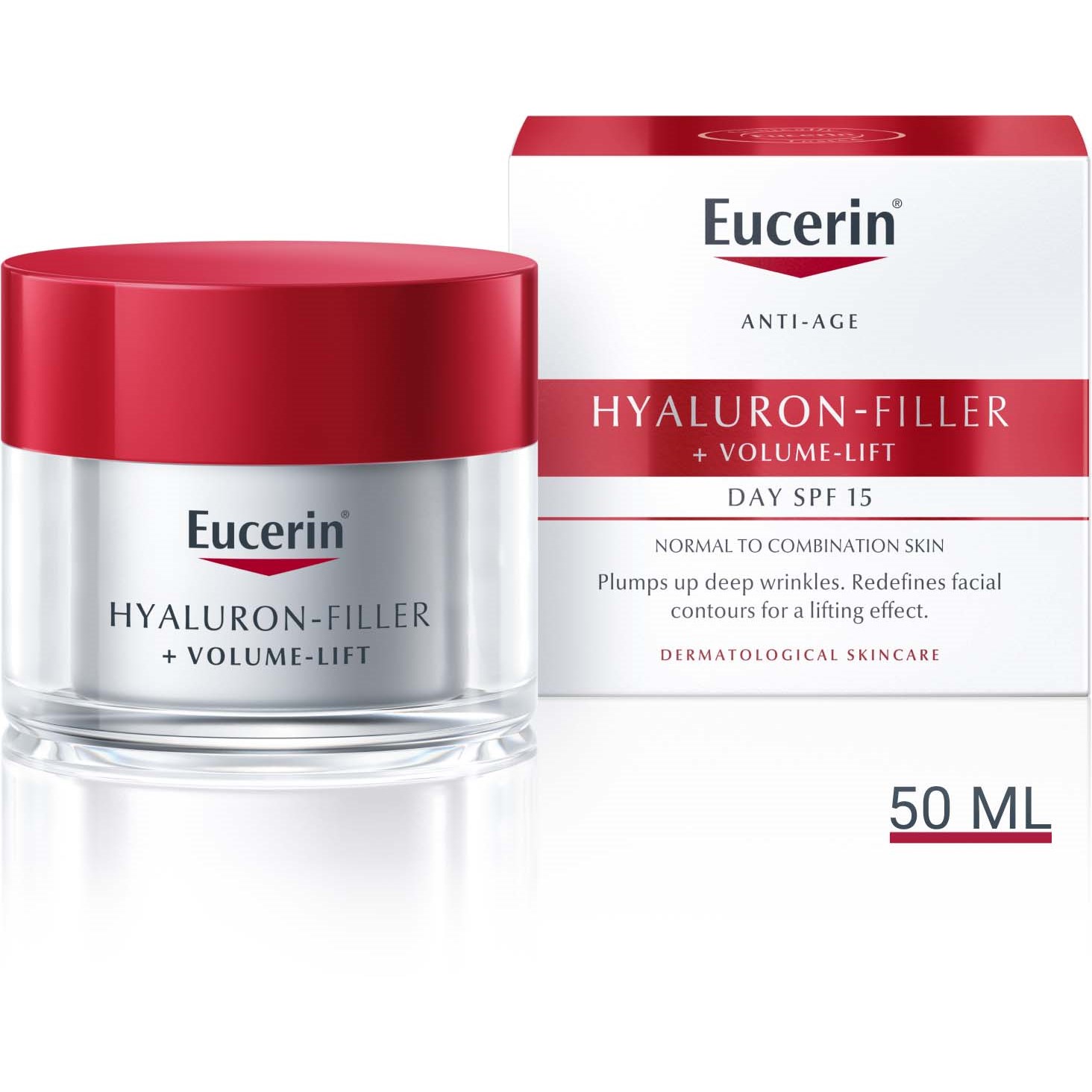 Eucerin Hyaluron-Filler + Volume-Lift Day Cream Normal Skin SPF1