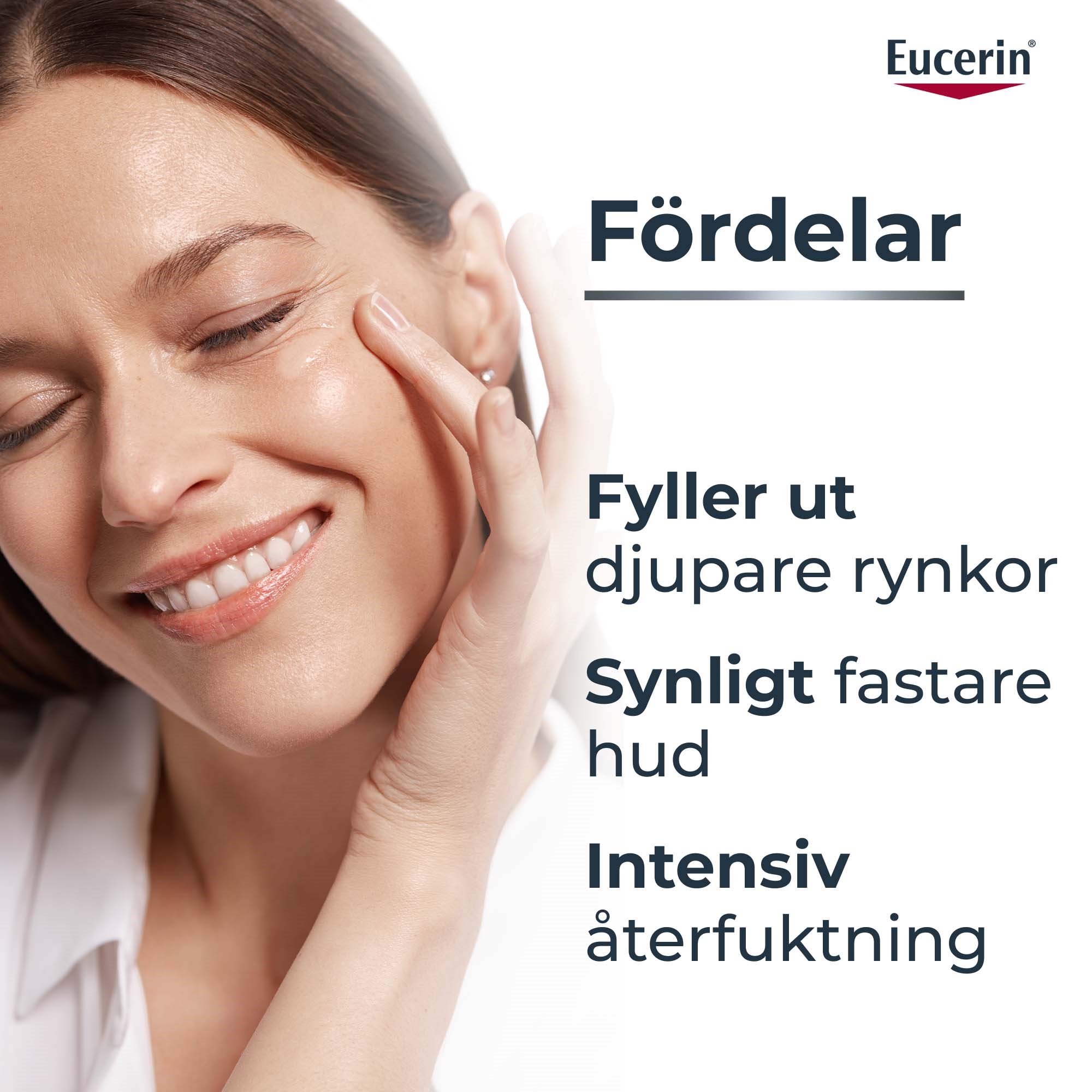 Eucerin Hyaluron-Filler +3x Effect Day Care Dry Skin SPF21 50 ml (obrázok 4)