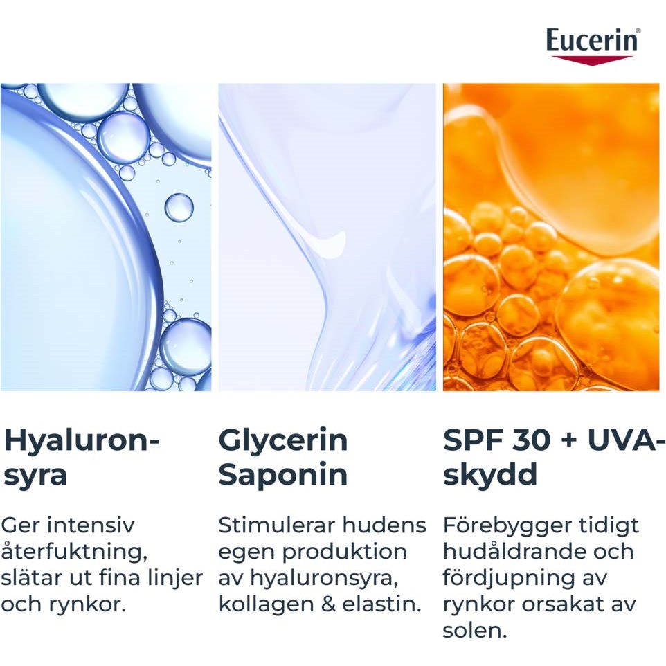 Eucerin Hyaluron-Filler +3x Effect Day Care SPF30 50 ml (obrázok 4)