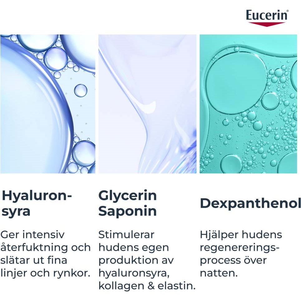Eucerin Hyaluron-Filler +3x Effect Firming Night Care 50 ml (obrázok 5)