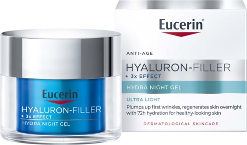 Eucerin Hyaluron-Filler +3x Effect Hydra Night Gel 50 ml