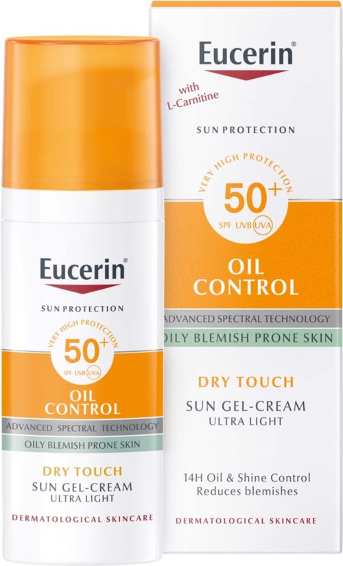Eucerin Oil Control Sun Gel-Cream SPF50+ 50 ml