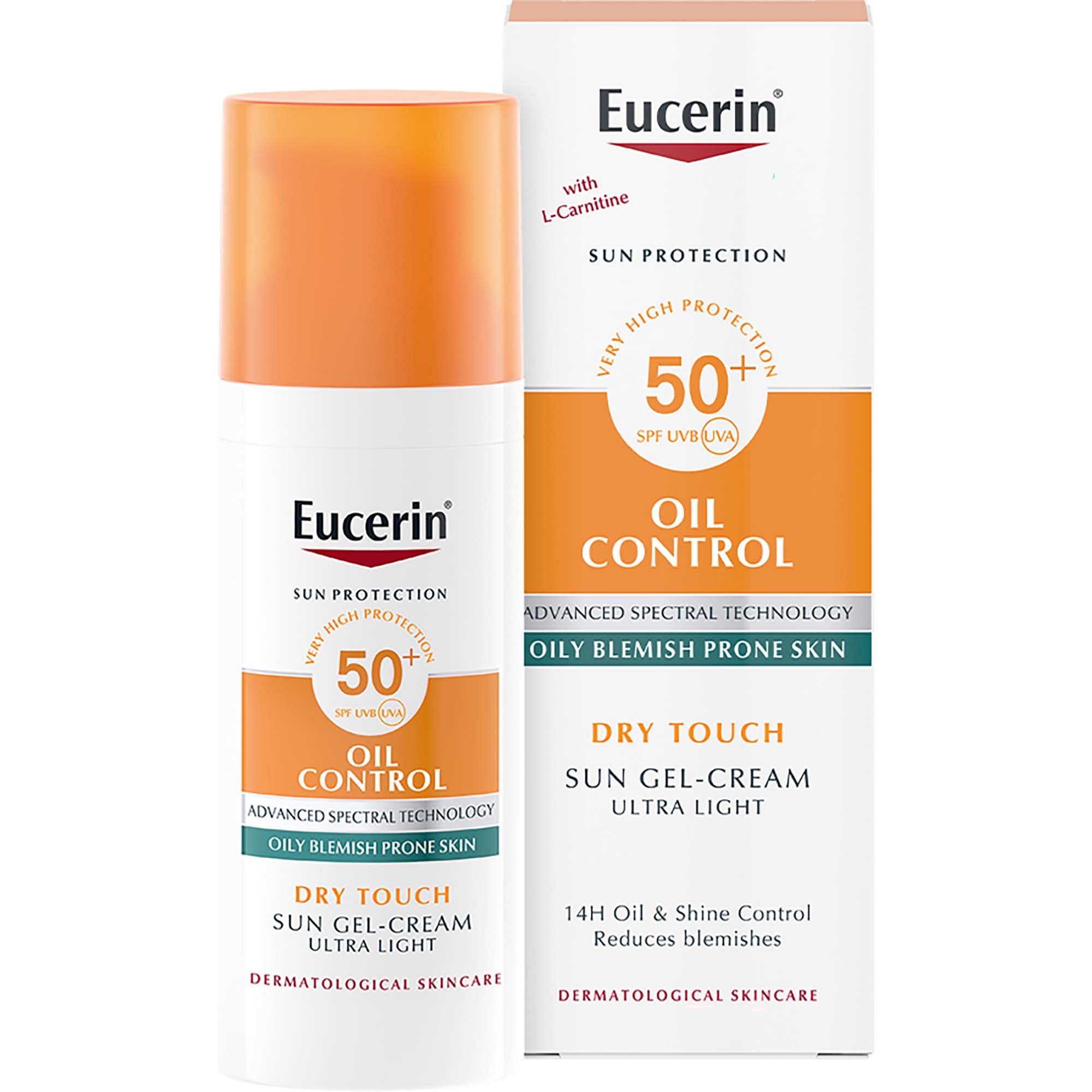 Eucerin Oil Control Sun Gel-Cream SPF50+ 50 ml