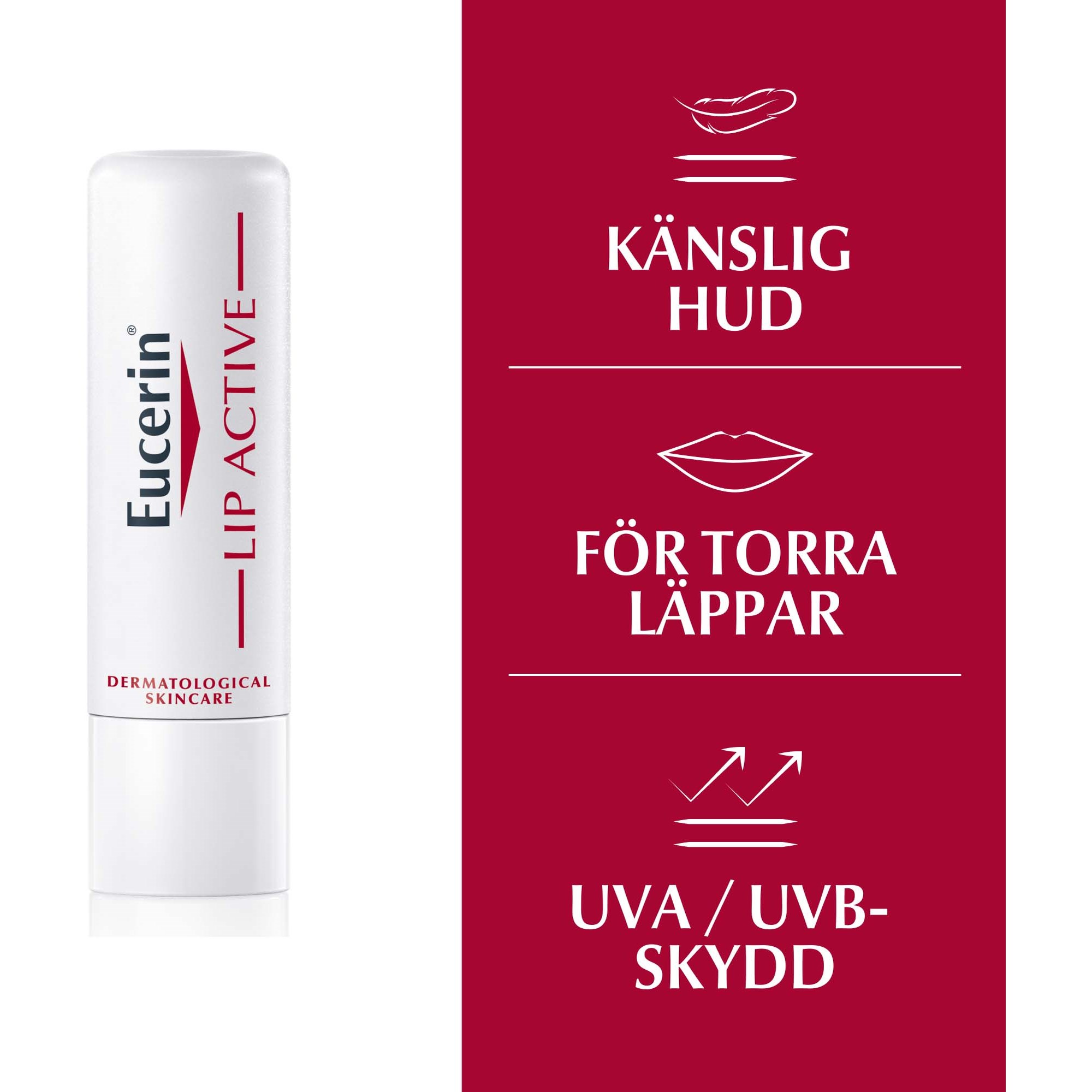 Eucerin pH5 Eucerin PH5 Lip Active SPF20 - pomadka ochronna 4,8g 4 g (obrázok 3)