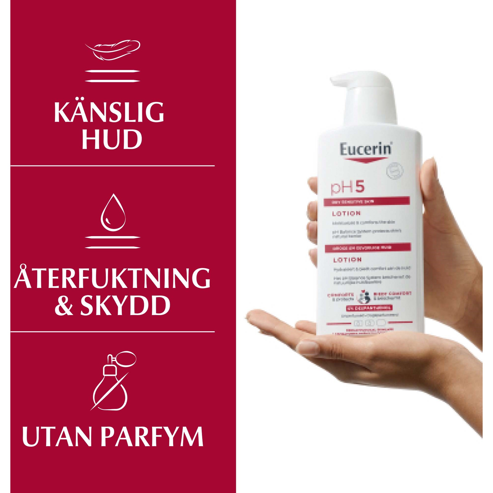 Eucerin pH5 Lotion Oparfymerad 400 ml (obrázok 3)