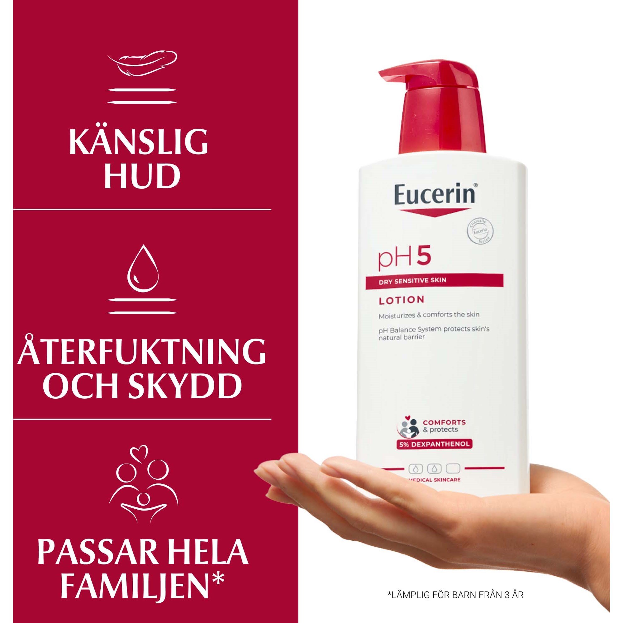 Eucerin Eucerin pH5 Lotion parfymerad - balsam do ciała 400ml 400 ml (obrázok 3)
