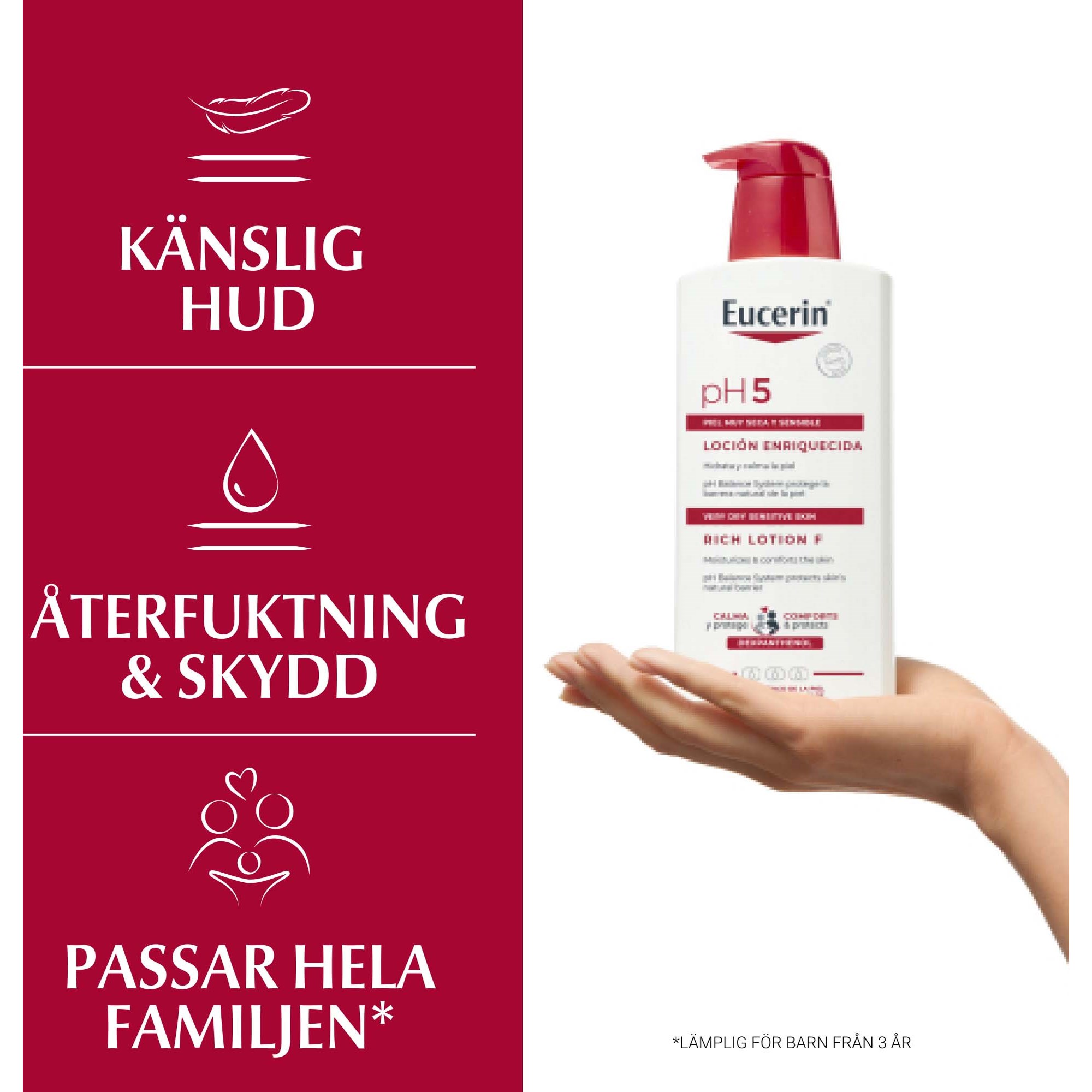 Eucerin pH5 Rich Lotion F 400 ml (obrázok 3)