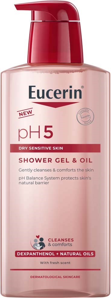 Eucerin pH5 Shower Gel & Oil 400 ml