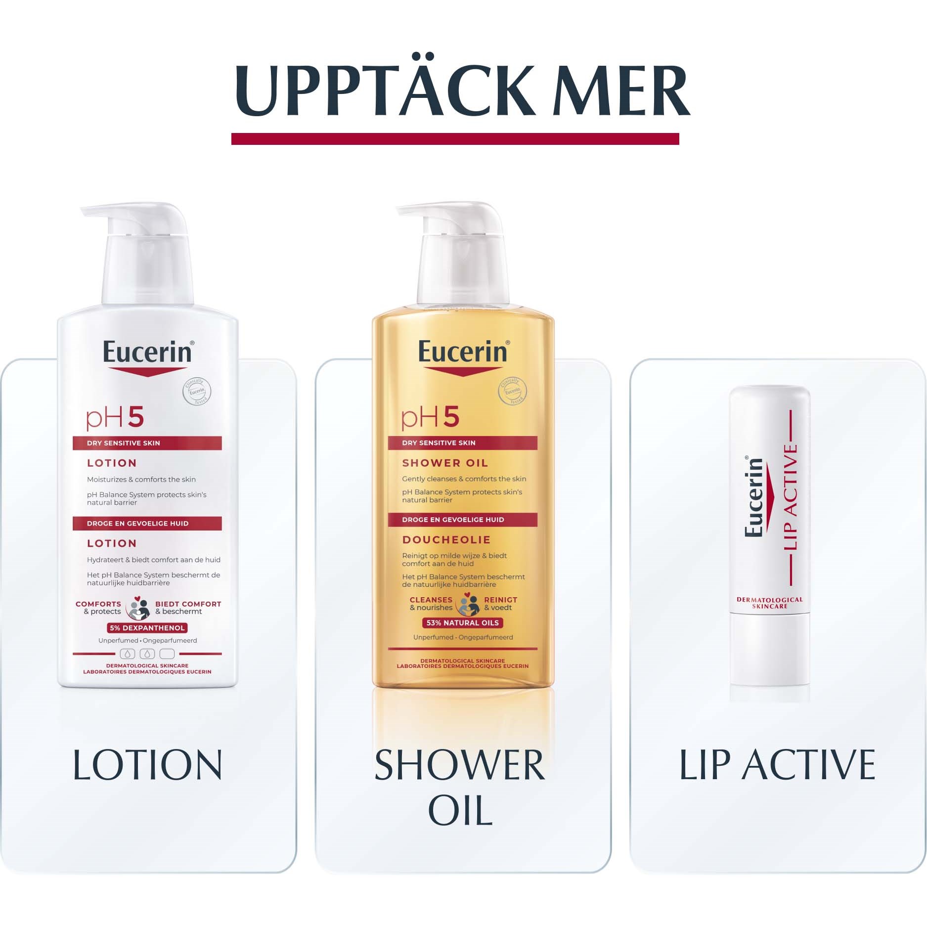 Eucerin pH5 Shower Oil oparfymerad 400 ml (obrázok 6)