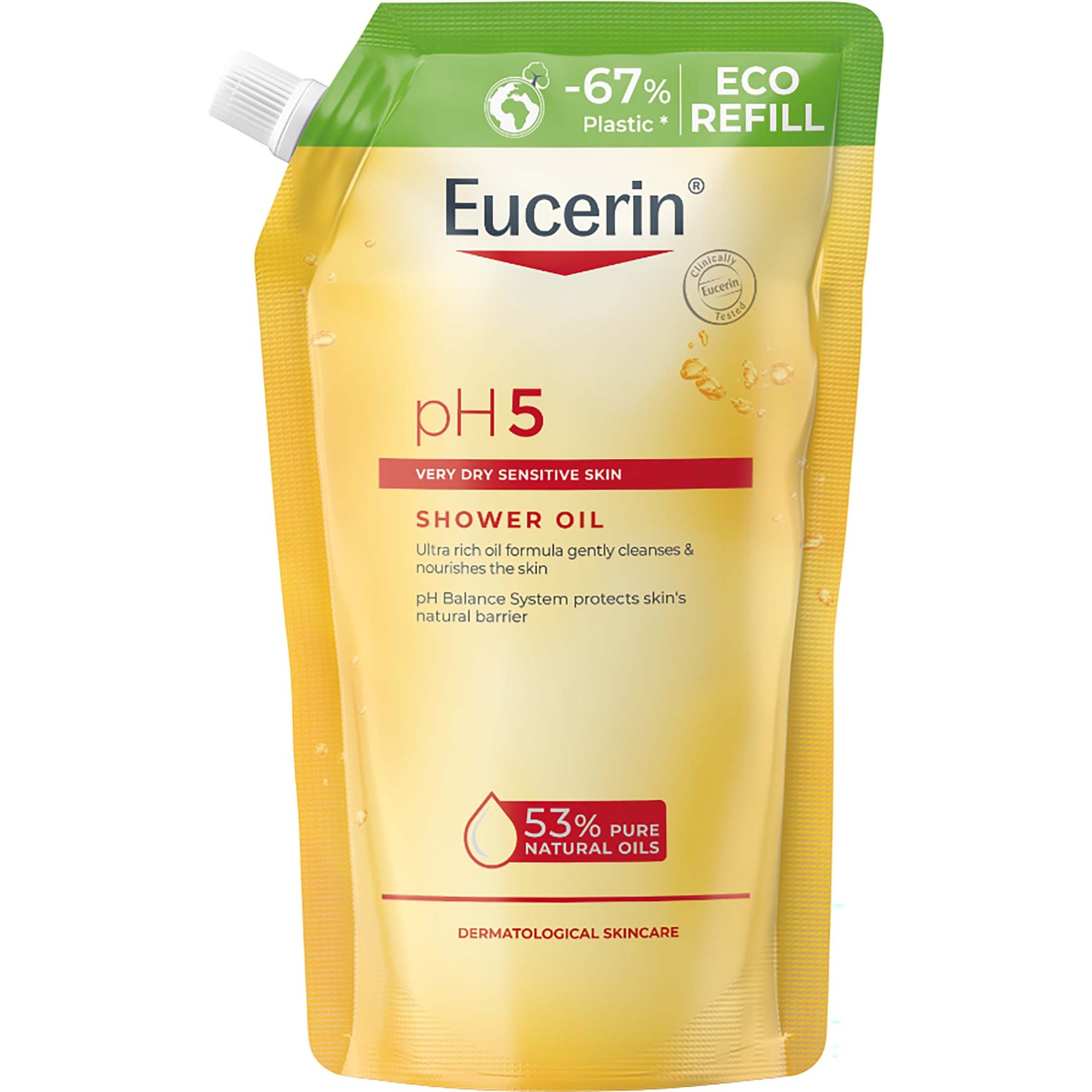 Eucerin pH5 Shower Oil Parfym Refill 400 ml