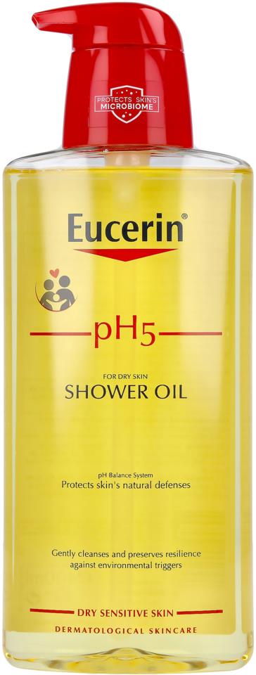 Eucerin Ph5 Shower Oil Parfymerad 400 ML