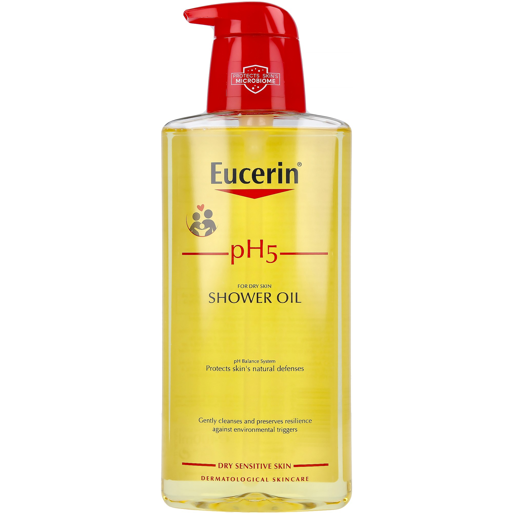 Läs mer om Eucerin pH5 Shower Oil Parfymerad 400 ml