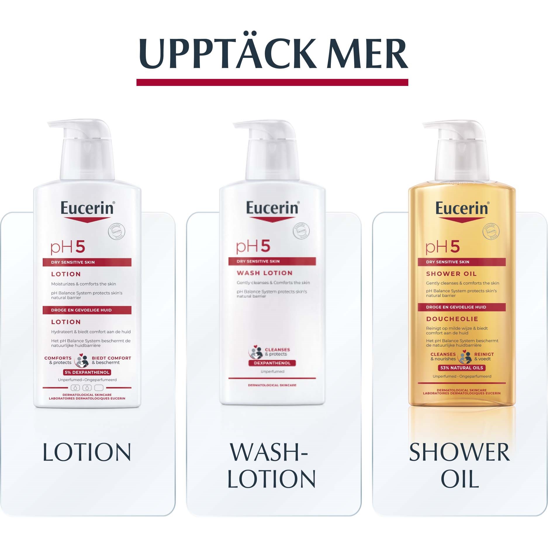 Eucerin pH5 Washlotion Refill oparfymerad 400 ml (obrázok 6)
