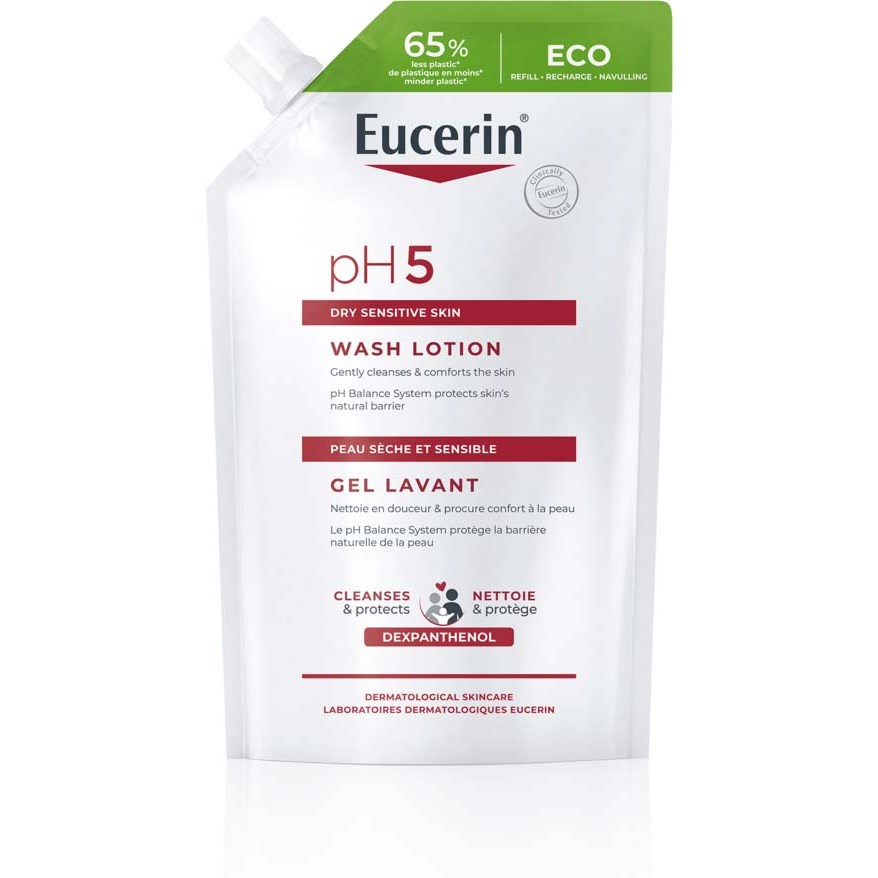 Eucerin pH5 Washlotion Refill parfumeret 400 ml