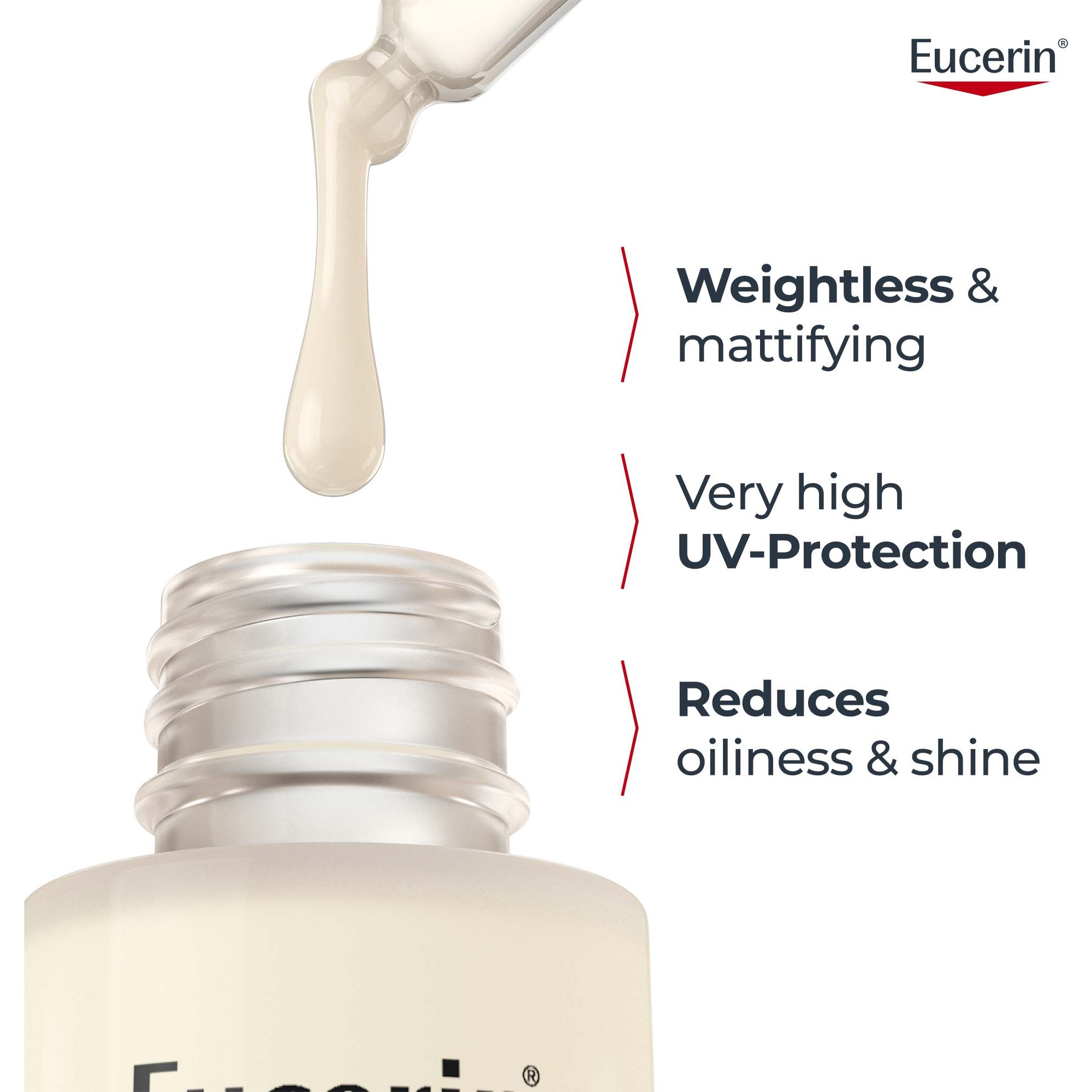 Eucerin Sun Oil Control​ Daily UV Serum​ SPF50+ 30 ml (obrázok 3)