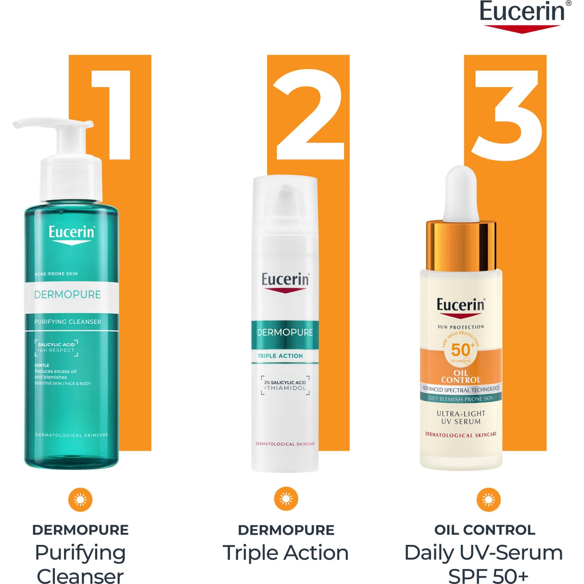 Eucerin Sun Oil Control​ Daily UV Serum​ SPF50+ 30 ml (obrázok 6)