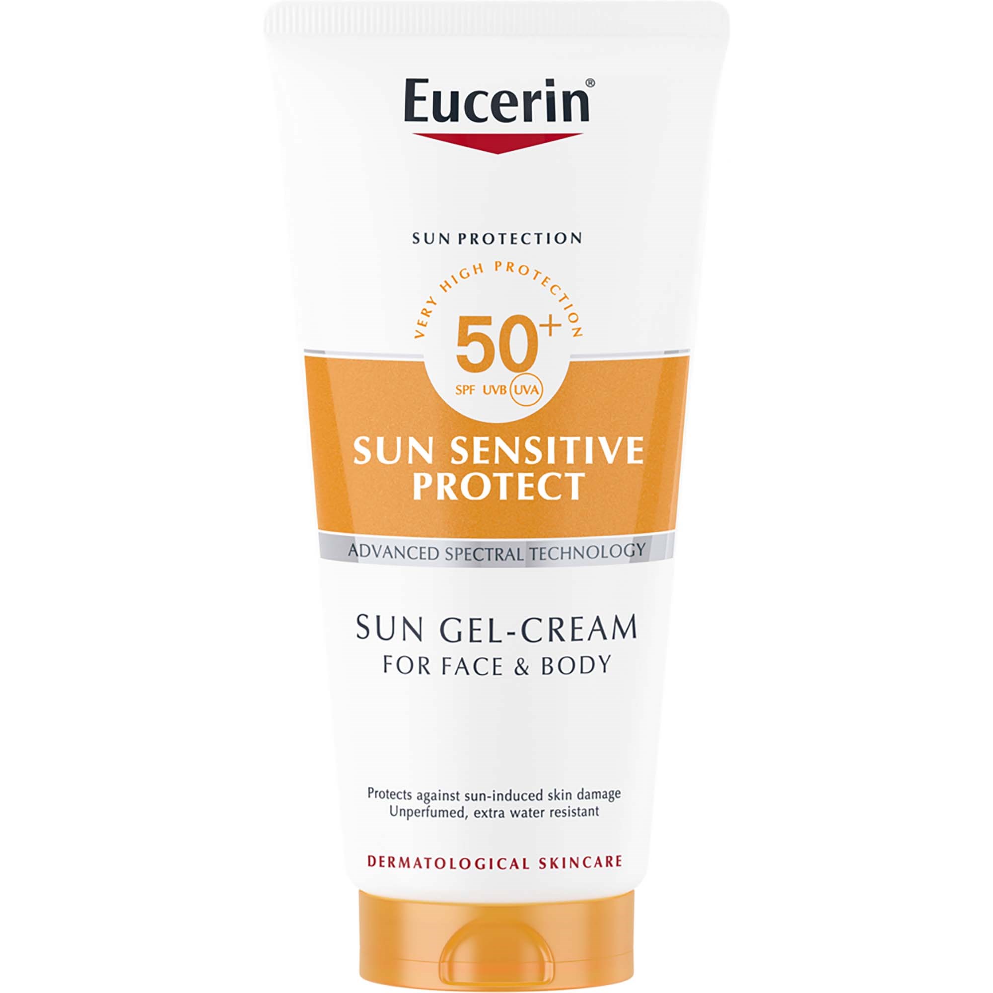 Eucerin Sun Sensitive Protect Gel Cream SPF50+ 200 ml