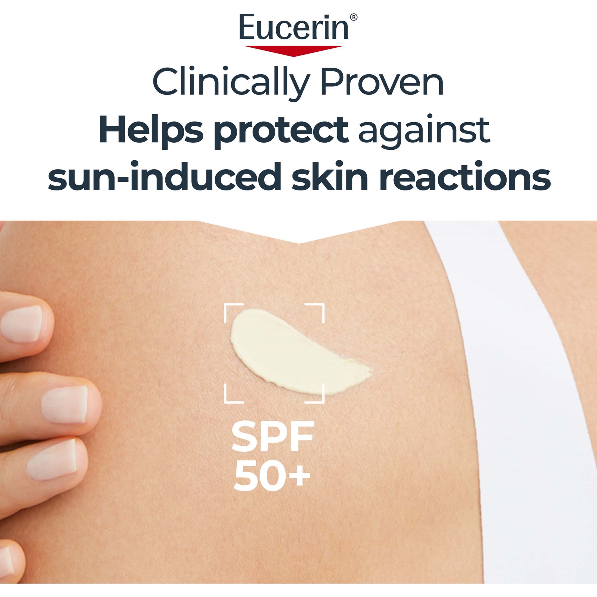 Eucerin Sun Sensitive Protect Gel Cream SPF50+ 200 ml (obrázok 5)