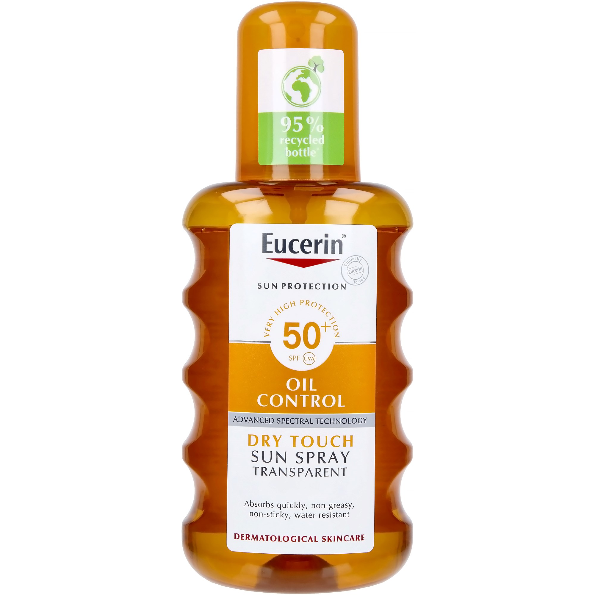 Läs mer om Eucerin Sun Spray Transparent Spf50+ 200 ml