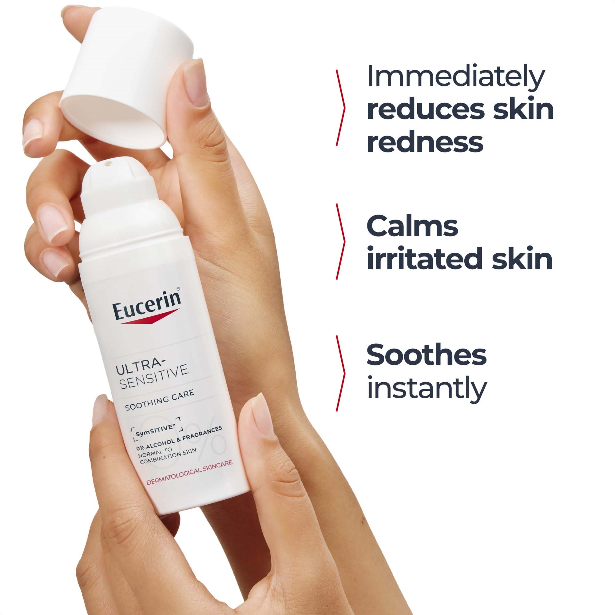 Eucerin UltraSensitive Soothing Care Normal/Combination Skin 50 ml (obrázok 3)
