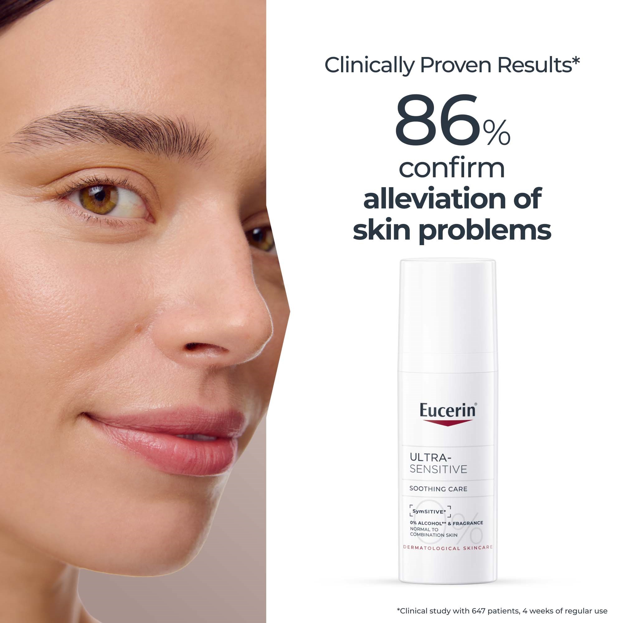 Eucerin UltraSensitive Soothing Care Normal/Combination Skin 50 ml (obrázok 5)