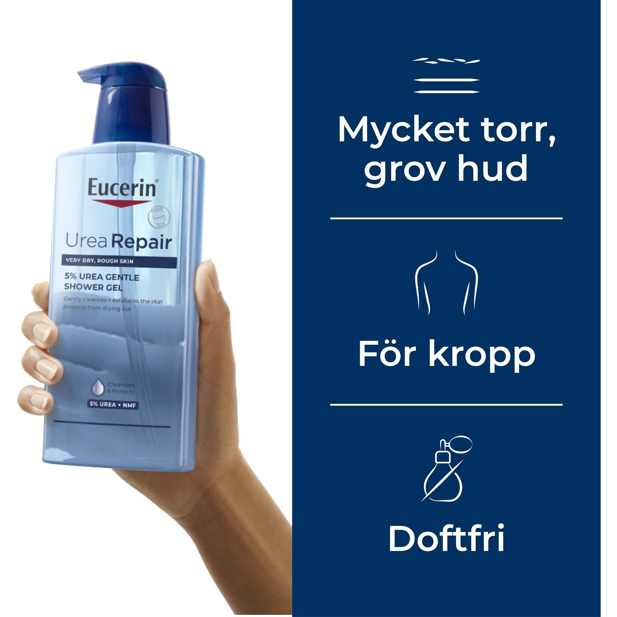 Eucerin UreaRepair 5% Urea Gentle Shower Gel 400 ml (obrázok 3)
