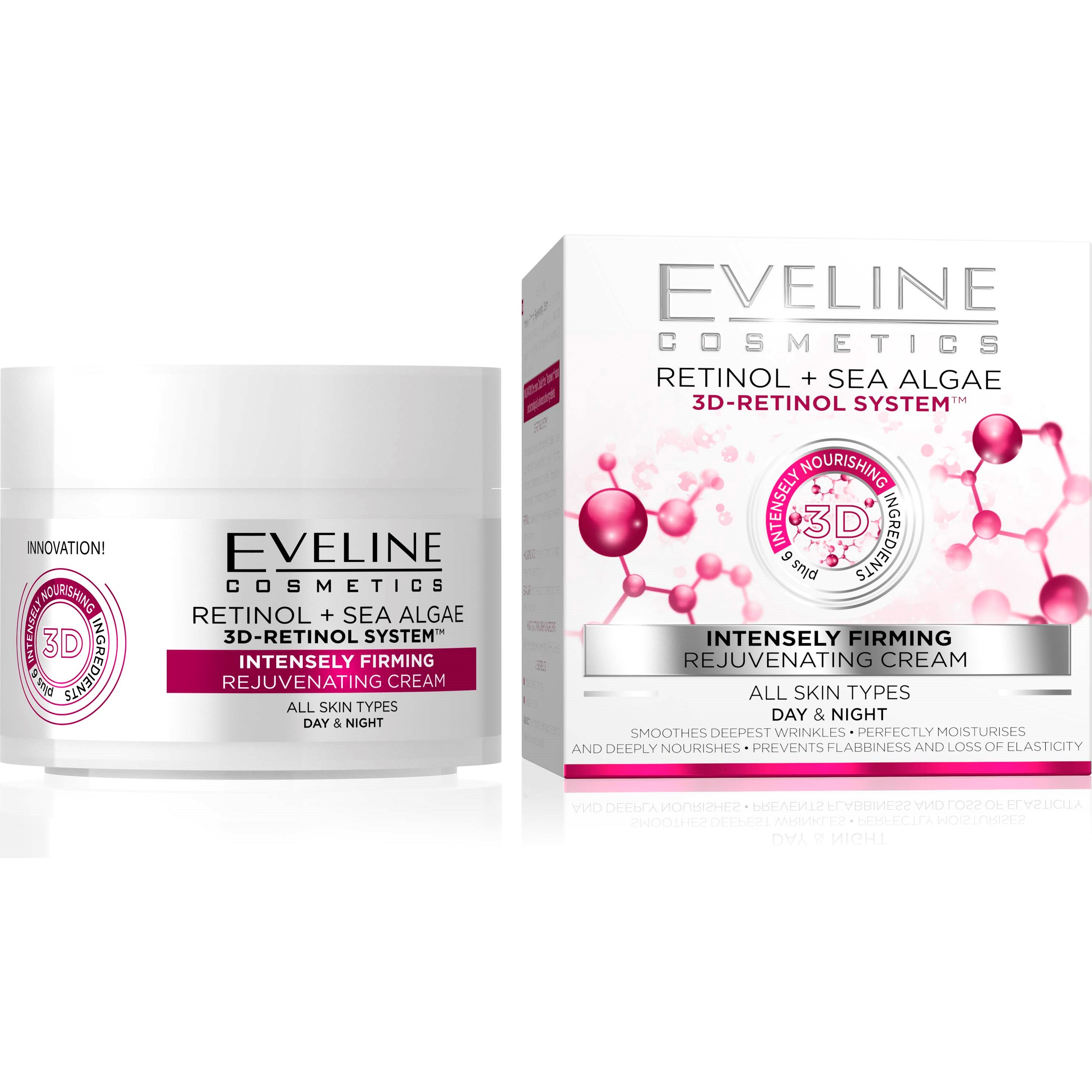 Bilde av Eveline Cosmetics 3d-retinol System Intensely Firming Day&night Cream