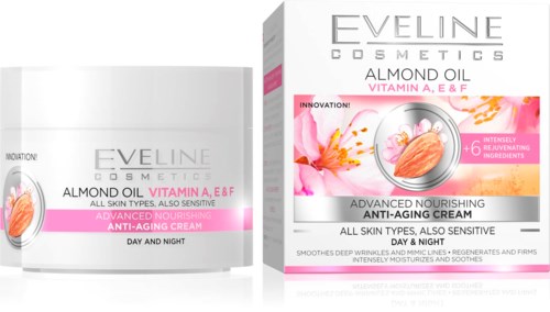 Eveline Cosmetics Almond Oil AntiAging Day&Night Cream 50 ml