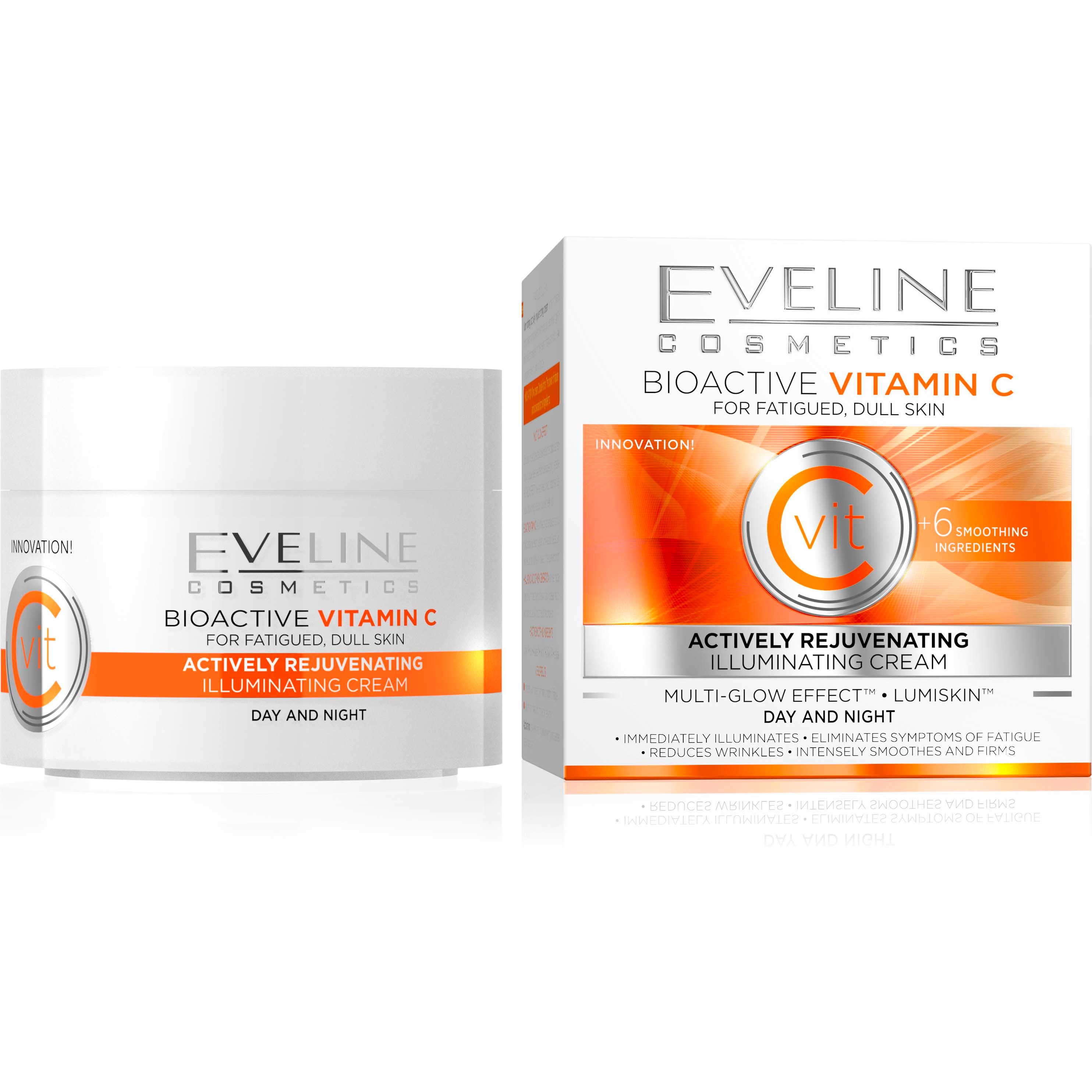 Bilde av Eveline Cosmetics Bioactive Vitamin C Actively Rejuvenating Day&night