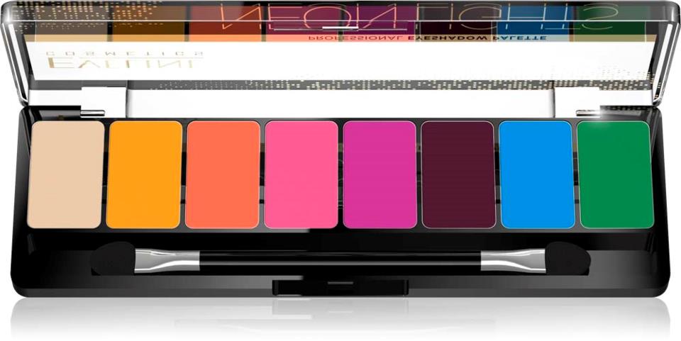 Eveline Cosmetics Eyeshadow Palette 8 Colors Neon Lights 9,6