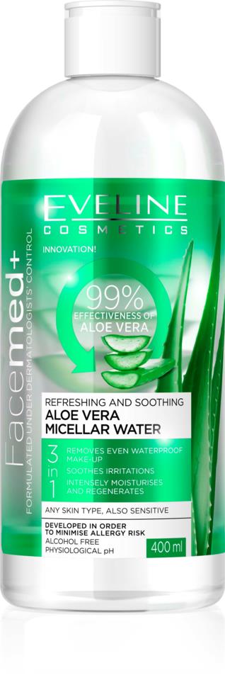 Eveline Cosmetics Facemed+ Aloe Vera Micellar Water 400ml