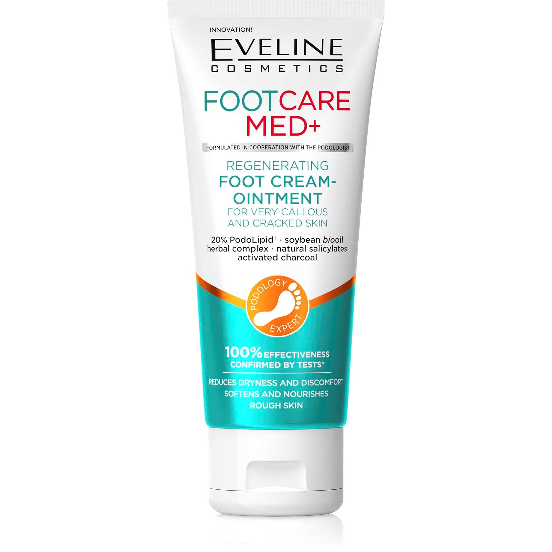 Läs mer om Eveline Cosmetics Foot Care Med+ Foot Cream-Ointment For Very Dry Call