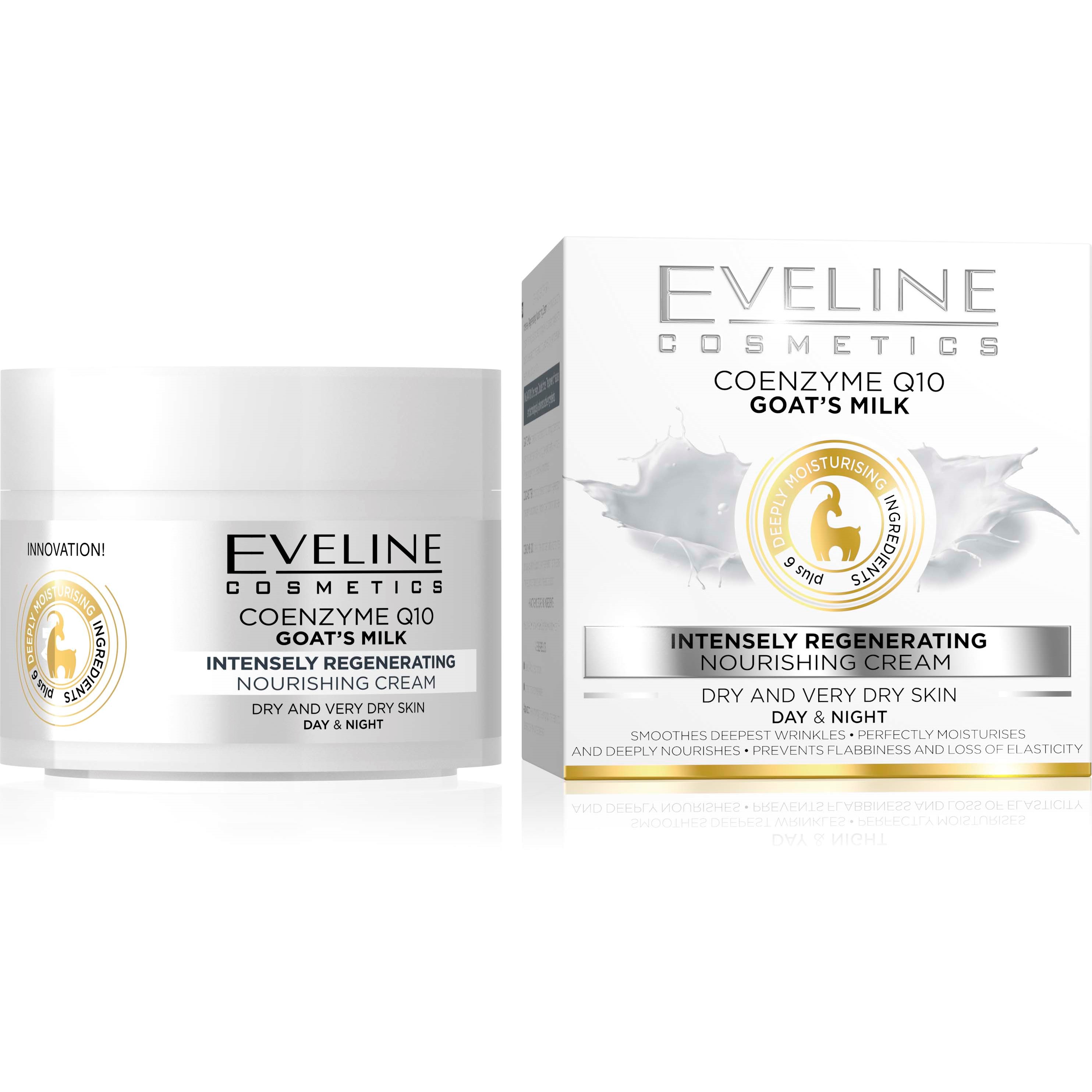 Läs mer om Eveline Cosmetics Goats Milk Intensely Regenerating Day&Night Cream