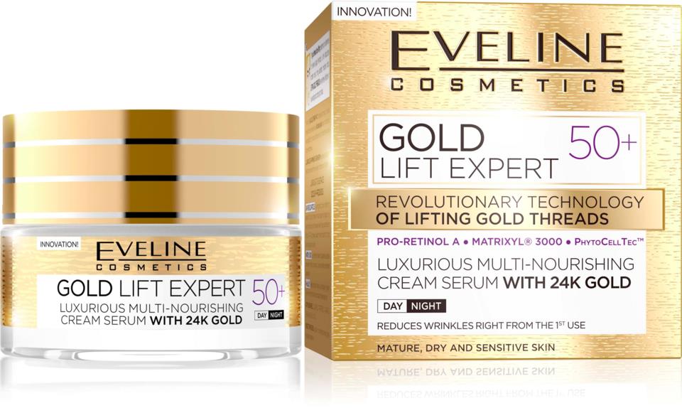 Eveline Cosmetics Gold Lift Expert Day And Night Cream 50+