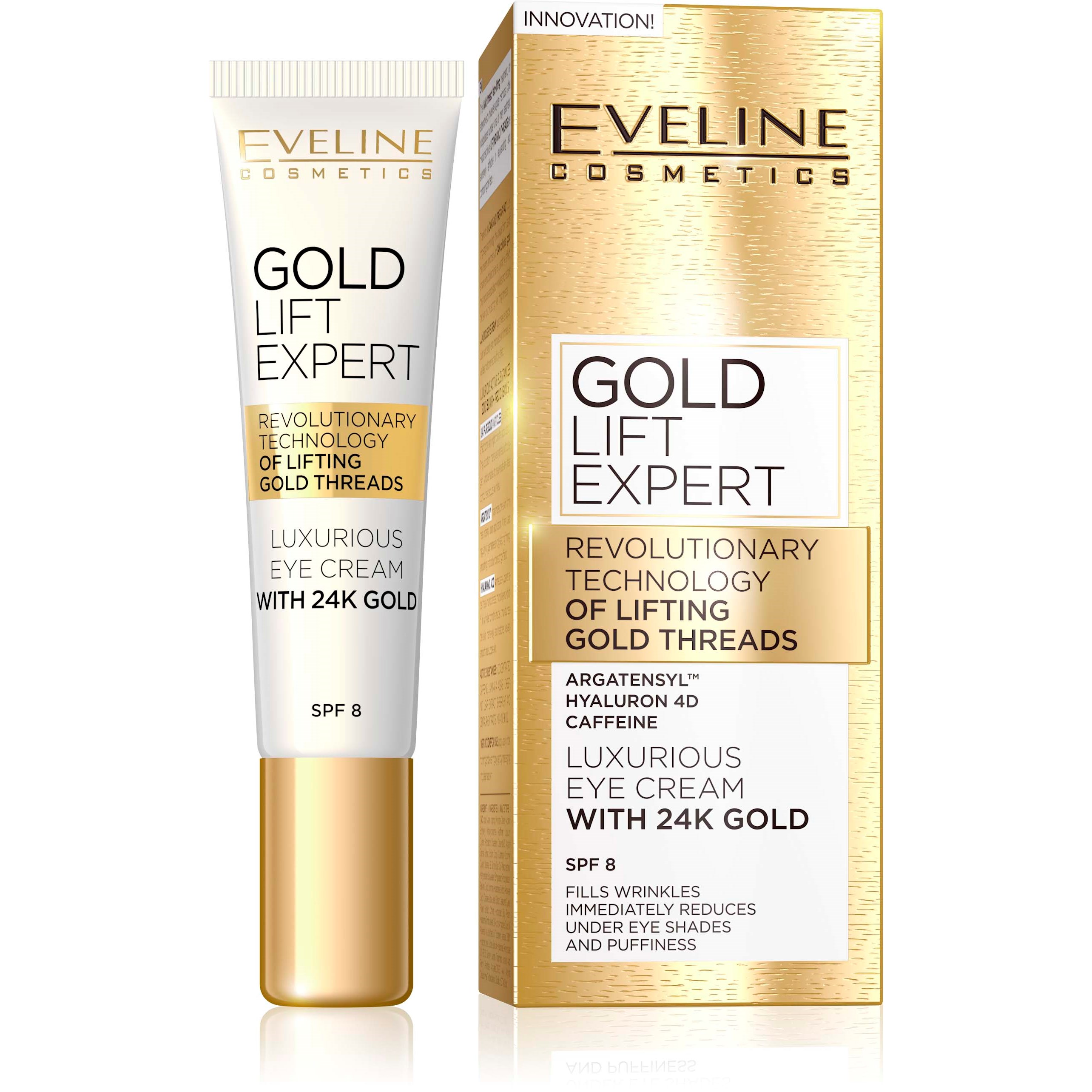 Läs mer om Eveline Cosmetics Gold Lift Expert Eye Cream 15 ml