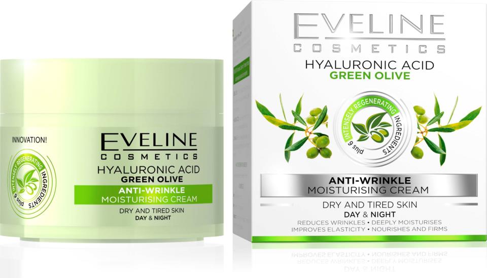 Eveline Cosmetics Green Olive Anti-Wrinkle Day&Night Cream
